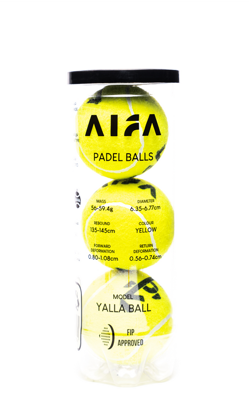 AIFA Yalla Padel Ball - Box (24 Tubes)